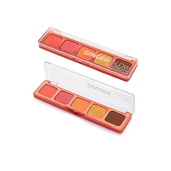 Paleta De Sombras Ginger Glow Color Palette 8G - Mari Maria Val 26