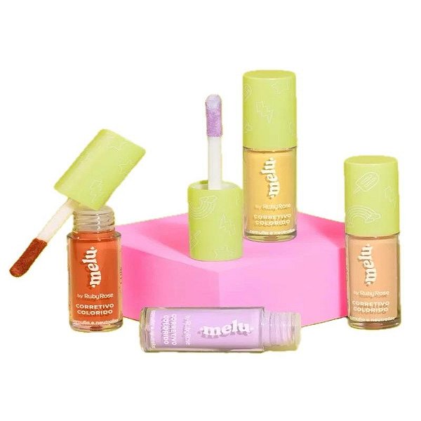 Corretivo Colorido 5ML Melu - Ruby Rose VAL 08/2028