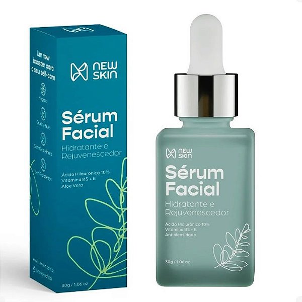 Sérum Facial Hidratante E Rejuvenescedor - New Skin