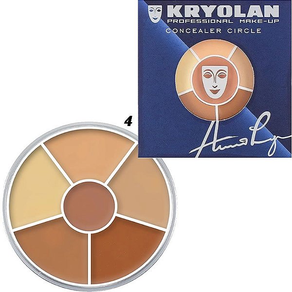 Corretivo Concealer Circle N° 4 - Kryolan VAL 08/28