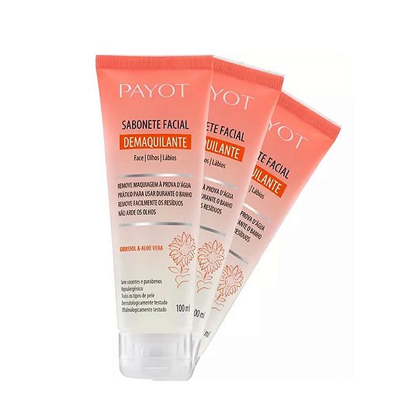 Sabonete Facial Demaquilante 100ML - Payot