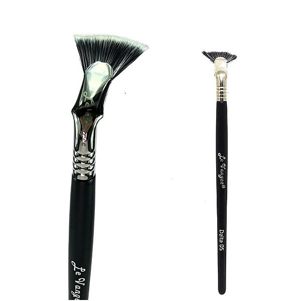 Pincel Duo Fiber Leque Curvado Delta 05 - Le Vangee
