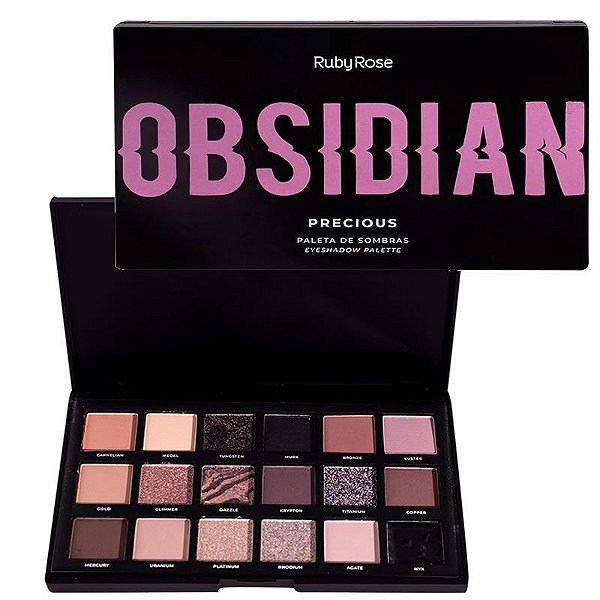 Paleta De Sombras Precious Obsidian - Ruby Rose
