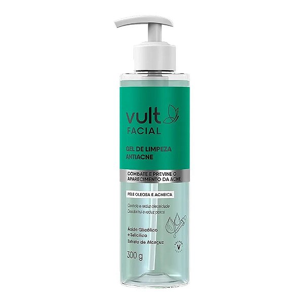 Gel De Limpeza Facial Antiacne 300G - Vult