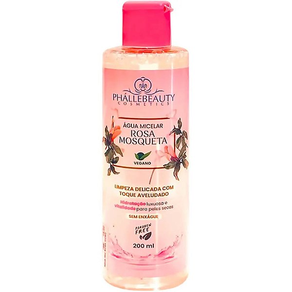 Agua Micelar Rosa Mosqueta 200ML  - Phallebeauty