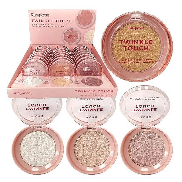 Sombra E Iluminador Twinkle Touch - Ruby Rose