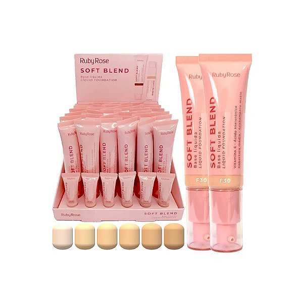 Base Liquida Soft Blend 30G Linha Rosa - Ruby Rose