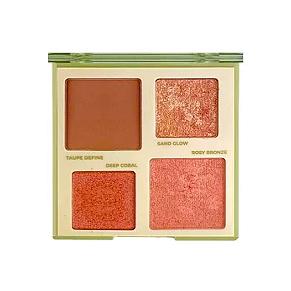 Paleta Multifuncional Gold Sparkle Silk Skin - Ruby Rose