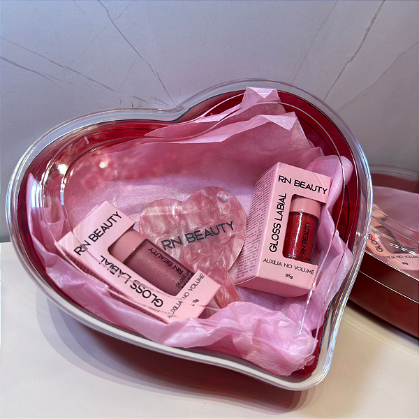 Kit Love 2 Gloss Labial E Espelho - RN Beauty