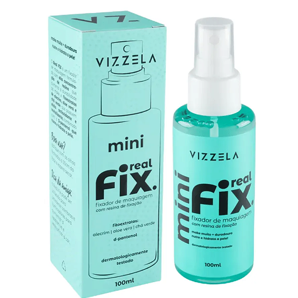 Mini Fixador De Maquiagem Real Fix - Vizzela