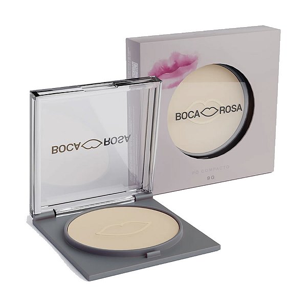 Pó Compacto Translúcido 9g - Boca Rosa