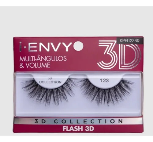 Cilios Postiços 3D 123 I.Envy - Kiss NY