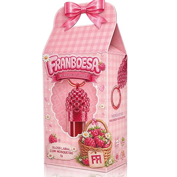 Gloss Franboesa 5g -  Franciny Ehlke