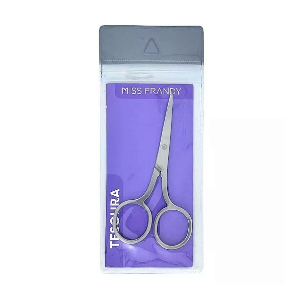 Tesoura Fina Para Sobrancelha - Miss Frandy