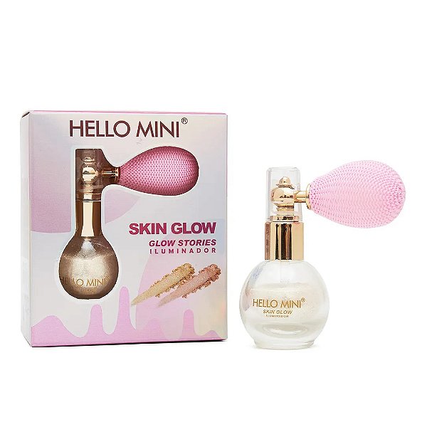 Iluminador Em Pó Skin Glow - Hello Mini