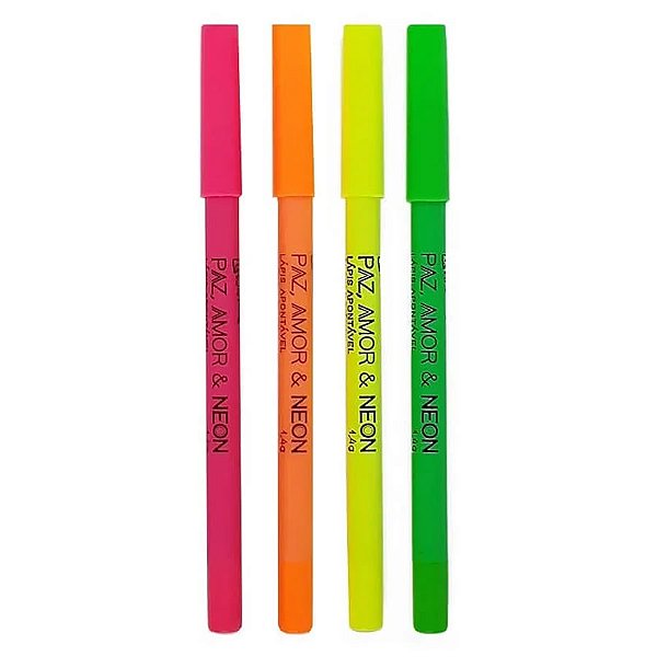 Lápis Delineador Para Olhos Neon - Luisance