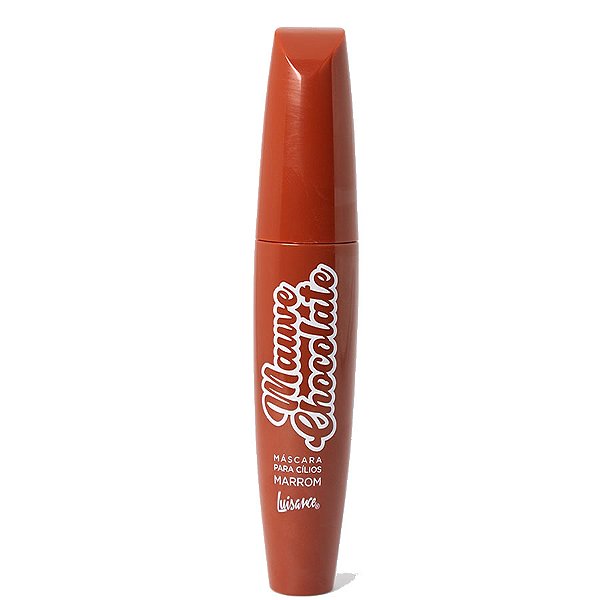 Máscara De Cilios Marrom Mauve Chocolate - Luisance