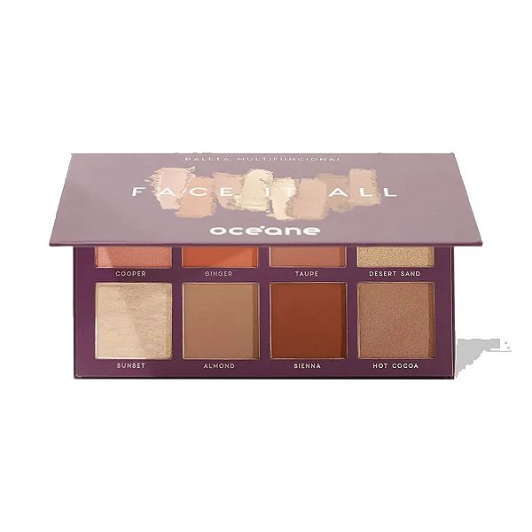 Paleta Multifuncional Face It All Purple 25,6g - Oceane