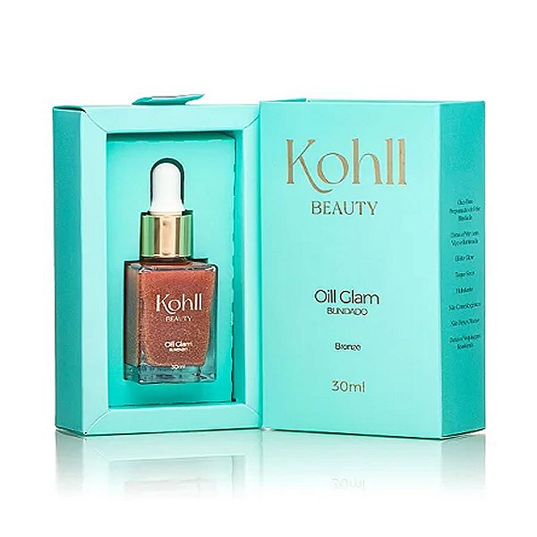 Oill Glam Blindado Bronze 30ML - Kohll Beauty
