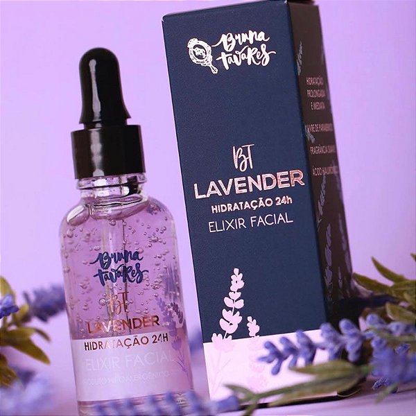 BT Lavander Hidratação 24h Elixir Facial Bruna Tavares