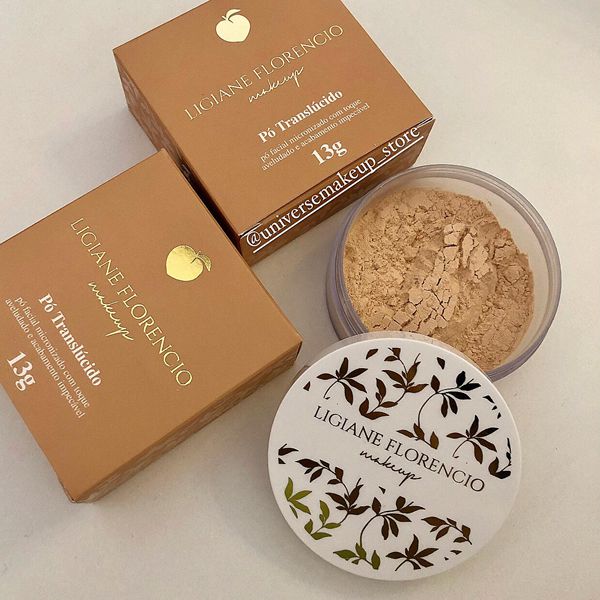 Pó Translucido Ligiane Florencio - Pessegoli