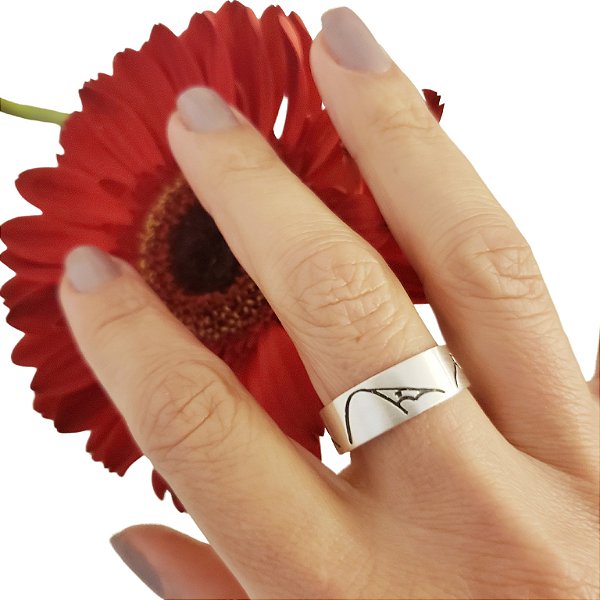 Anel 3 morros aberto