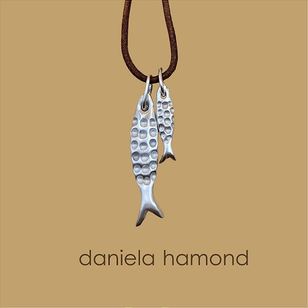 Pingente peixe e peixinho