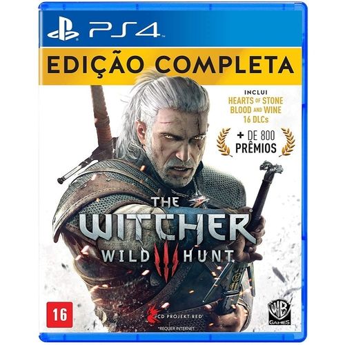 Jogo para PS4 / The Witcher Wild Hunt