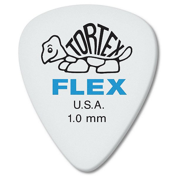 Palheta Dunlop 428-100 Tortex Flex Standard 1.00mm - Unidade