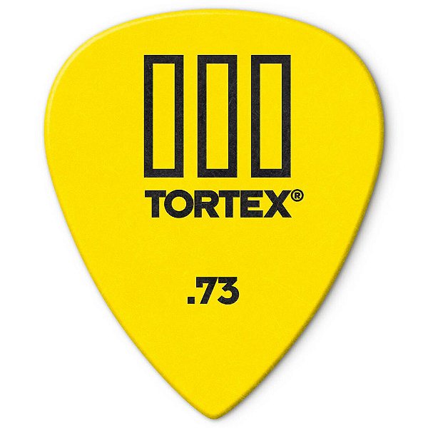 Palheta Dunlop 462R073 Tortex III 0.73mm Amarela - 72 unidades