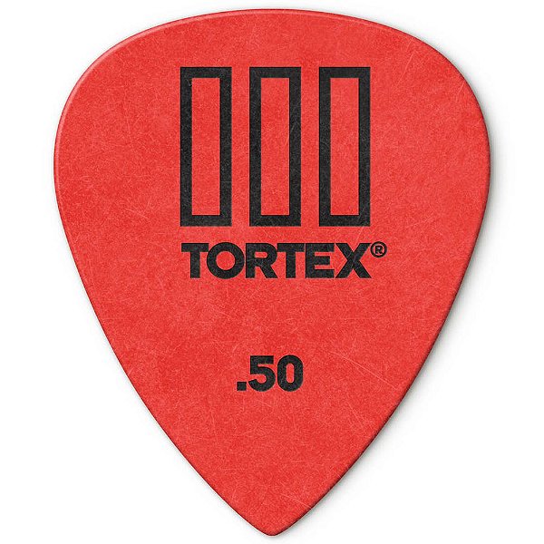 Palheta Dunlop 462R050 Tortex III 0.50mm Vermelha - 72 unidades