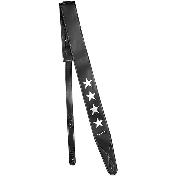 Correia AVS 6cm Couro Sintético Preta - Estrela - CS6P 110