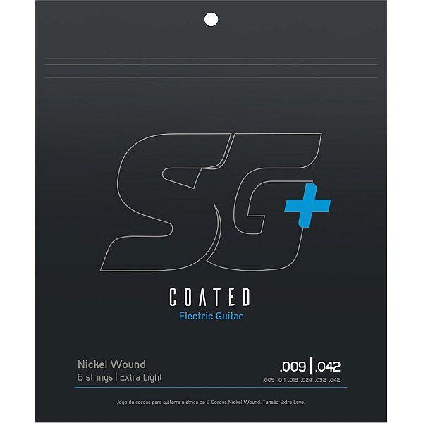 Encordoamento Guitarra SG 009-042 Coated Extra Light - SG+ - 5145C