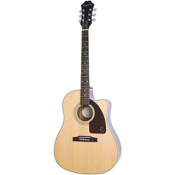 Violão Epiphone AJ-210CE Outfit Case Natural