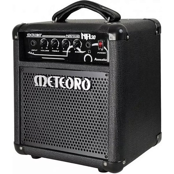 Amplificador Meteoro Nitrous NA 30 Combo para Violão 30W 1x8"