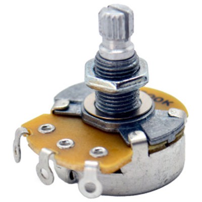 Potenciômetro Custom Sound B250K Linear 24mm - CPT 24 25B - LN
