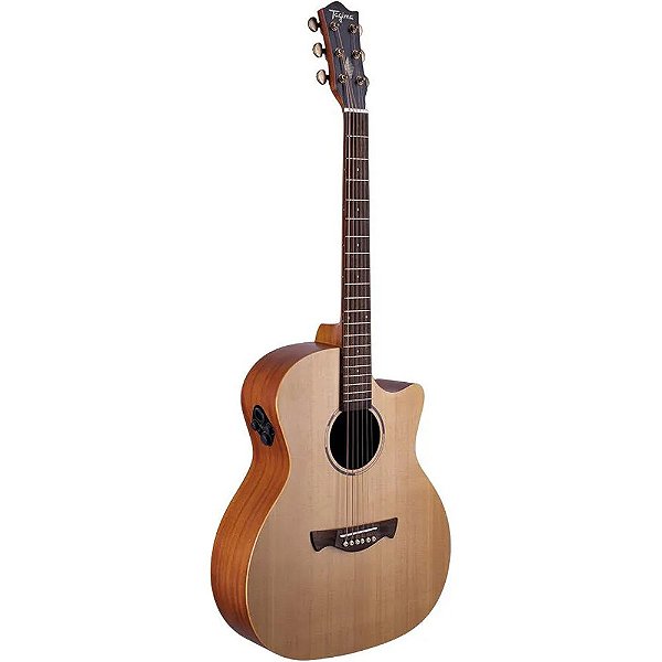 Violão Tagima Ambience Frontier Solid Spruce - Medium Jumbo Cutaway c/ efeitos