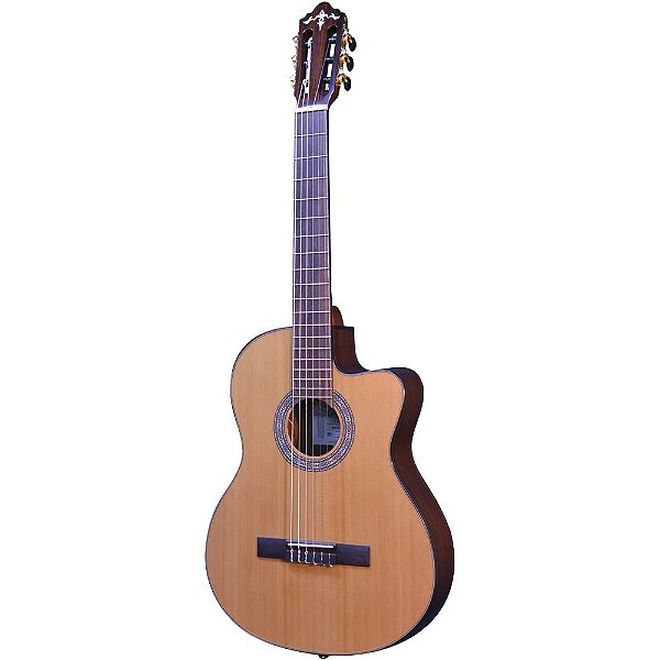 Violão Crafter C-18CE Nylon Cutaway Solid Cedar B/S Rosewood - Eq NX Gold