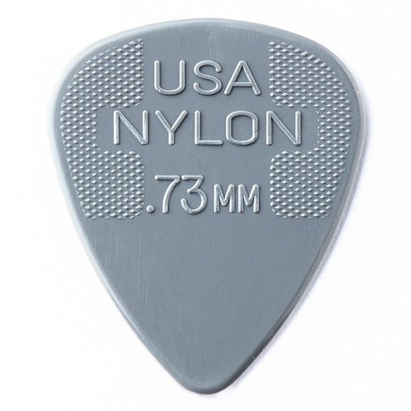 Palheta Dunlop 44R073 Nylon Standard 0.73mm - pct c/ 72 unidades