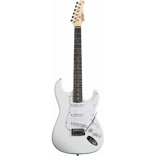 Guitarra Seizi Vintage Shinobi White PH c/ Bag
