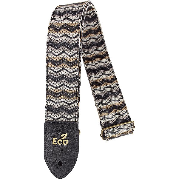 Correia Basso ECO 10 Native Algodão Reciclável 5cm para Guitarra Baixo Violão