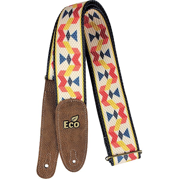 Correia Basso ECO 26 Native Poliéster 5cm para Guitarra Baixo Violão