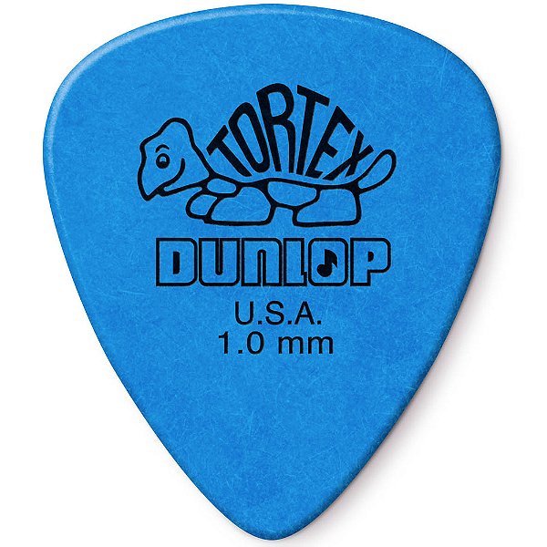 Palheta Dunlop 418R100 Tortex Standard 1.00mm Azul - 72 unidades