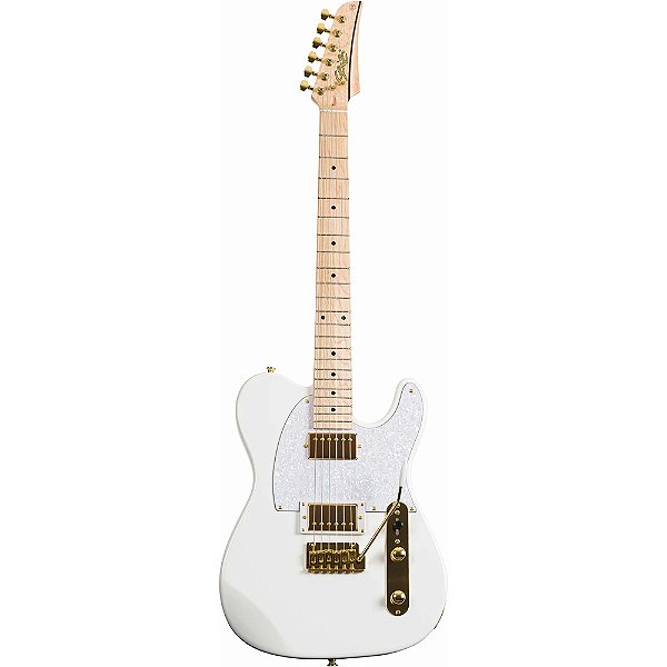 Guitarra Seizi Katana Kabuto White Gold Maple c/ Bag