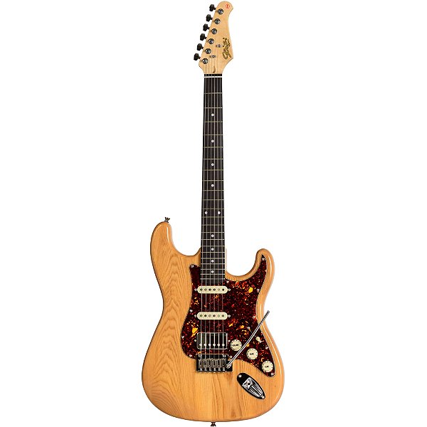 Guitarra Seizi Vintage Budokan Ash Natural c/ Bag