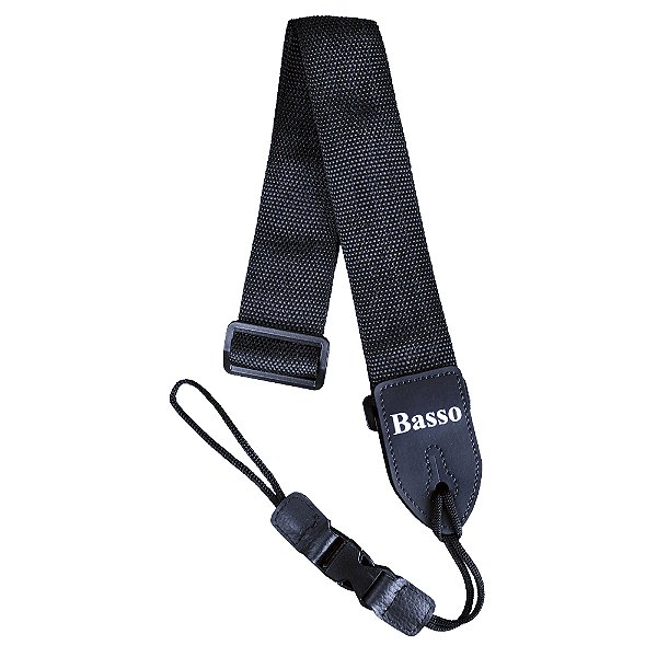 Correia Basso QRV 4 Nylon 5cm para Violão com Engate Rápido