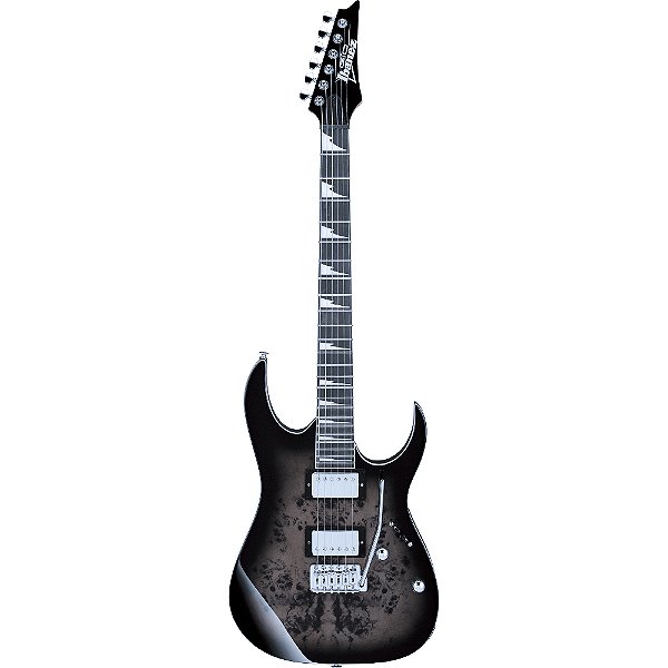 Guitarra Ibanez Gio GRG220PA1-BKB Transparent Brown Black Burst