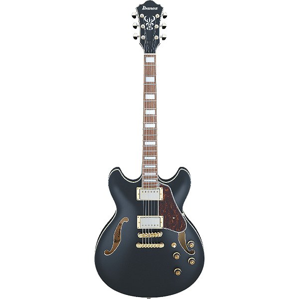Guitarra Ibanez AS73G BKF Black Flat - semi hollow