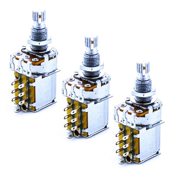 Potenciômetro Push-Pull A500K Spirit VLPP1-A500K - 3 unidades