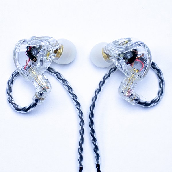 Fone de Ouvido In Ear Custom Sound CSIE 100 Clear